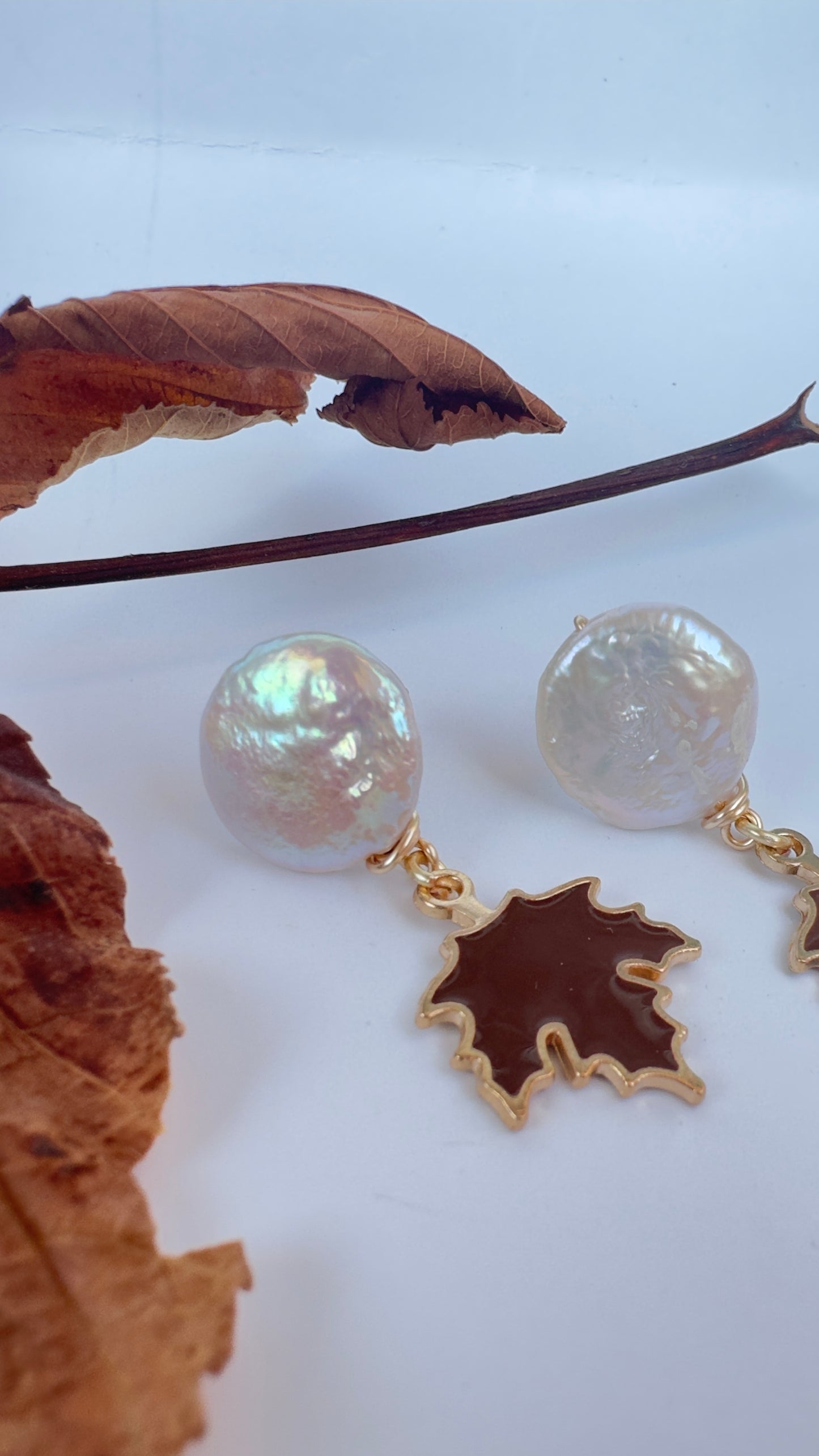 Falls Pearl Earrings
