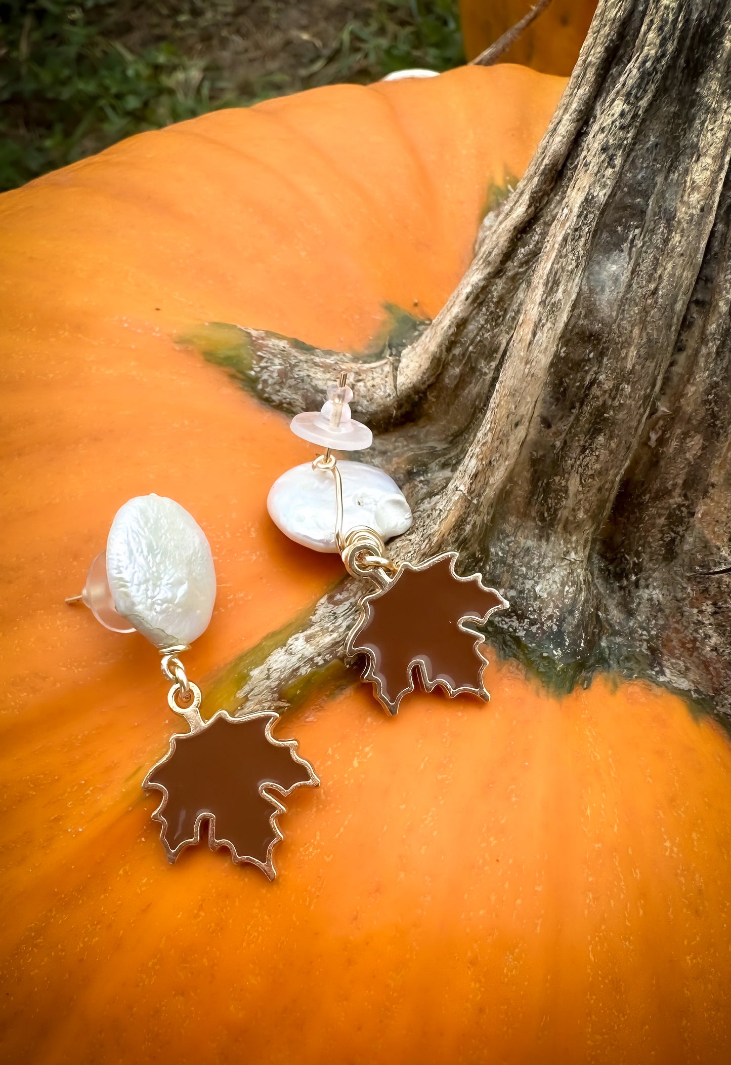 Falls Pearl Earrings