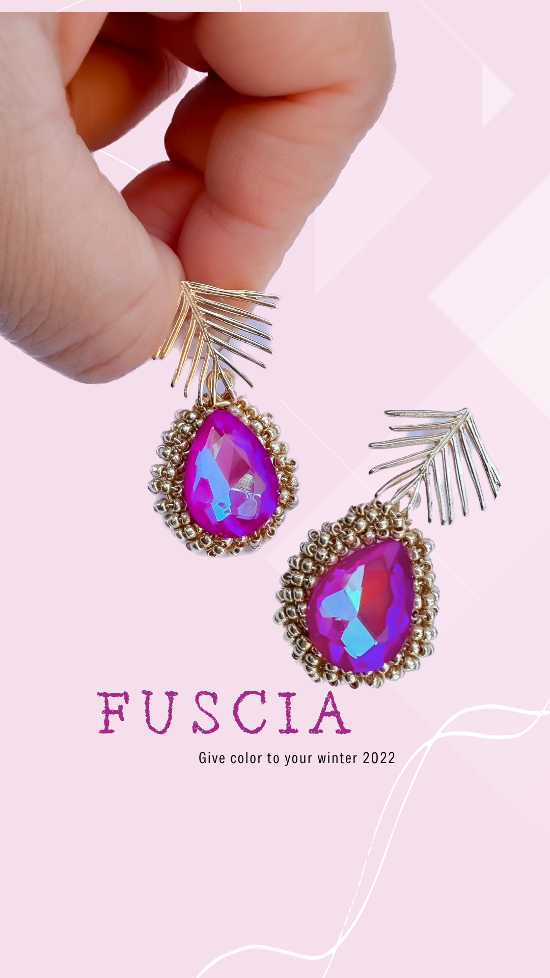 Little palms Handmade Earrings