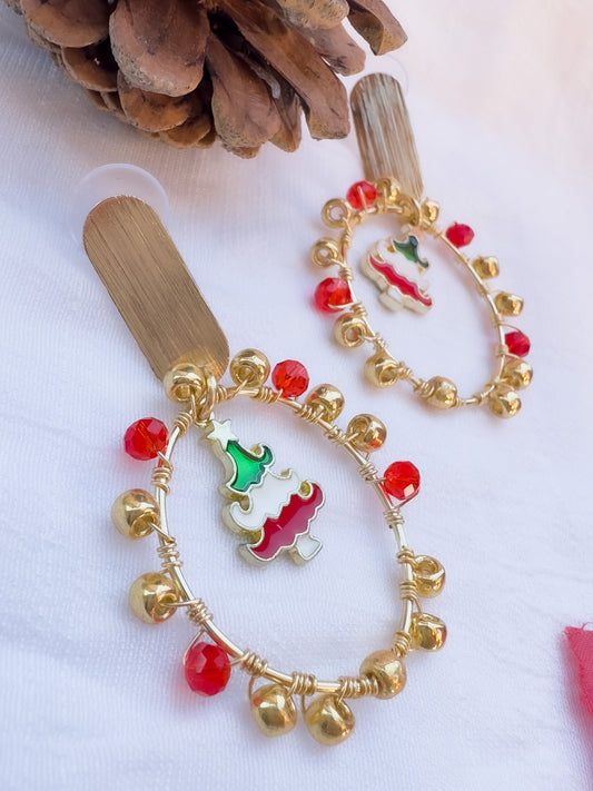 Christmas Tree Earrings