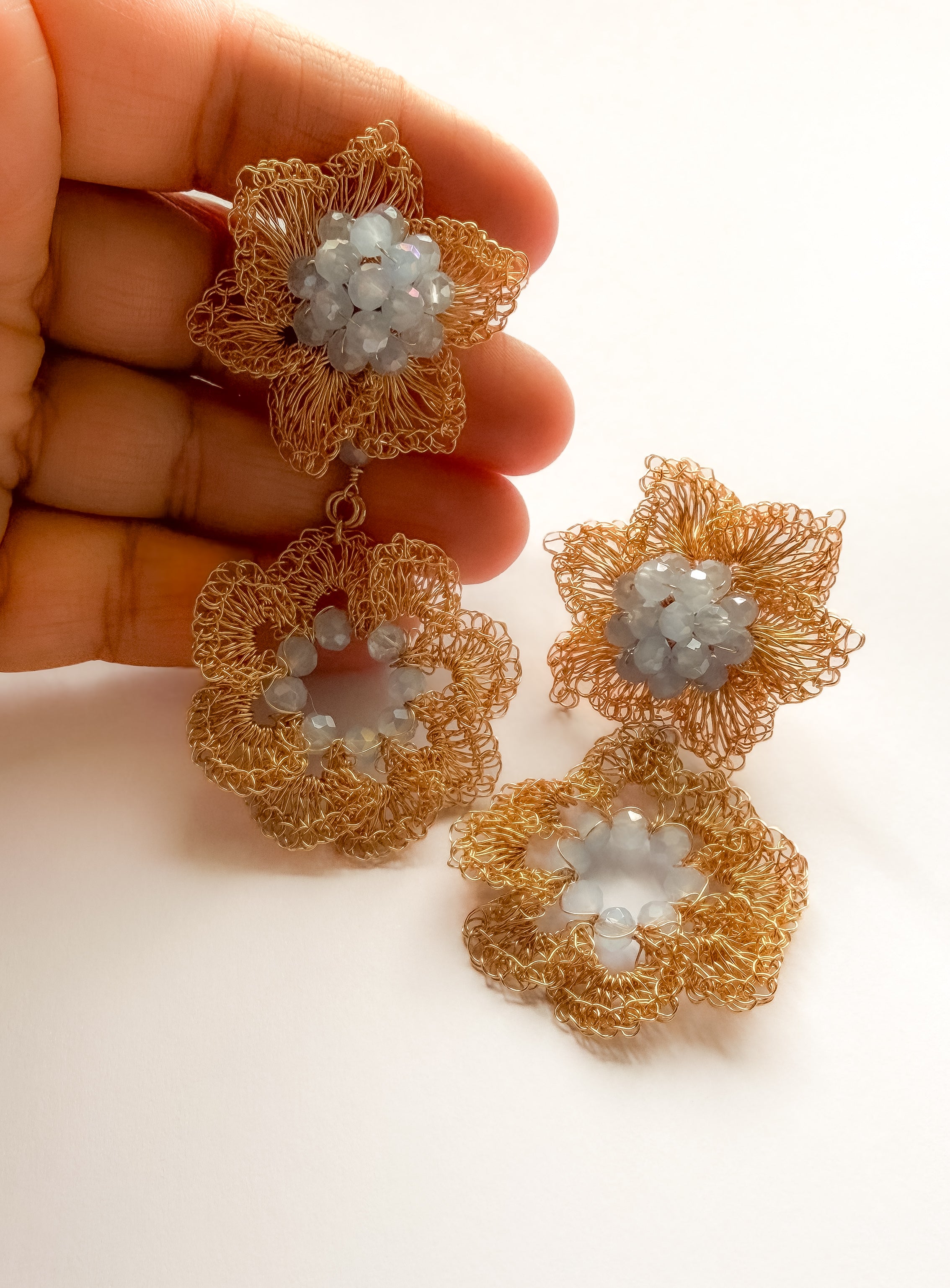 Two Blooms Earrings — El Arte de Sostener