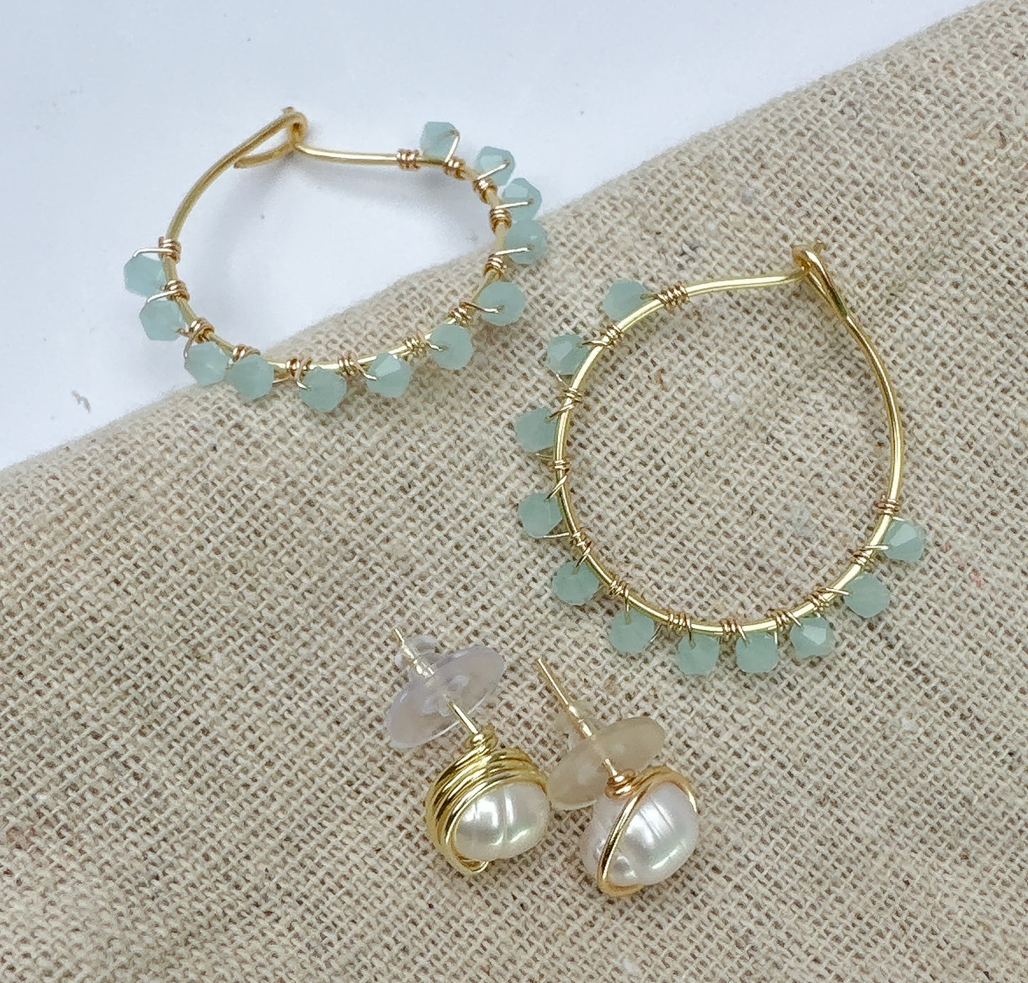 Set : Pearl and Hoops