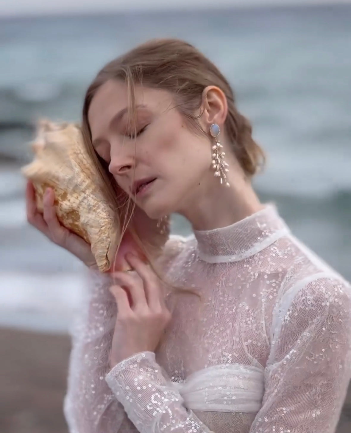 Pearl of the wind Earrings