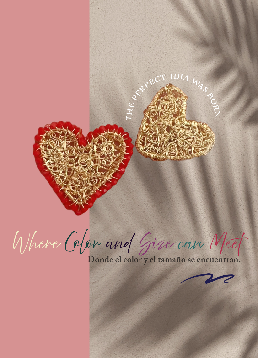 Anni – Handwoven Heart Earrings with Czech Beads or Zirconias