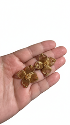 Fiore Statement Stud Earrings — Handmade Wire Wrapped Flower | Gold & Silver Plated | Bellina