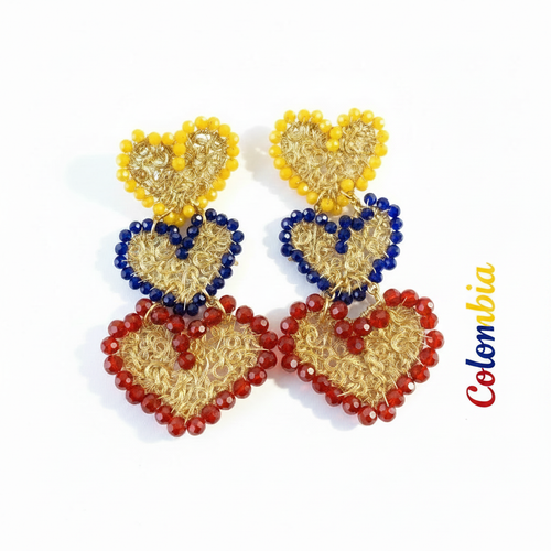 Aretes Colombia - con texto