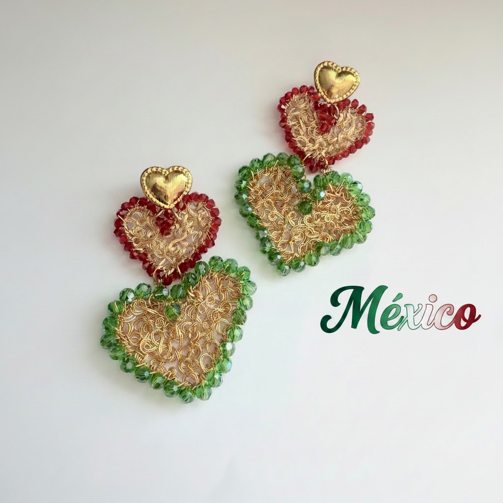 Aretes México - con texto