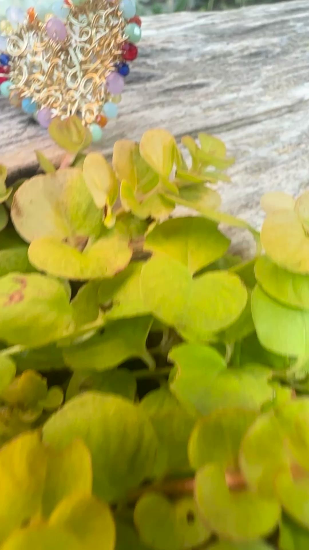 Anni – Handwoven Heart Earrings with Czech Beads or Zirconias